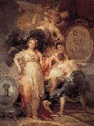 Allegory of the City of Madrid, Francisco de Goya